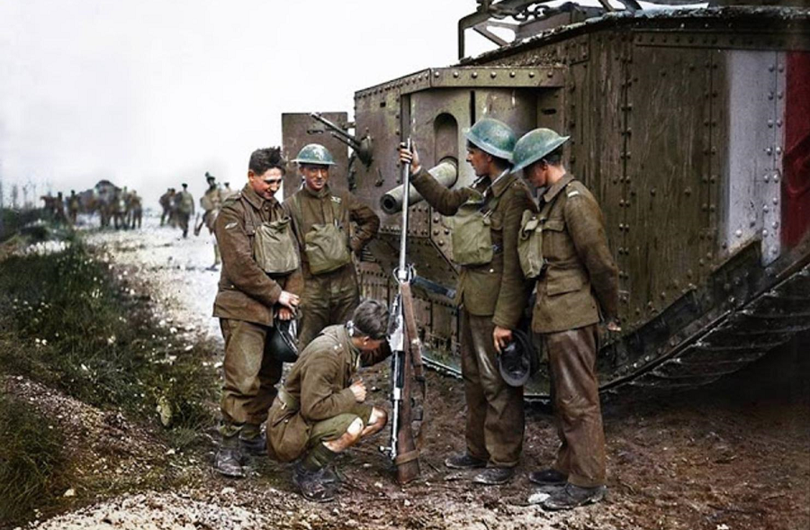 Captured Tankgewehr 900