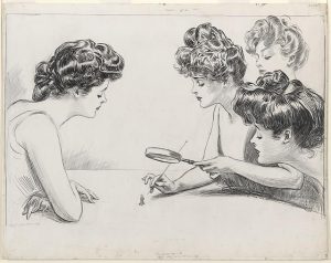 The Weaker Sex by Charles Dana Gibson