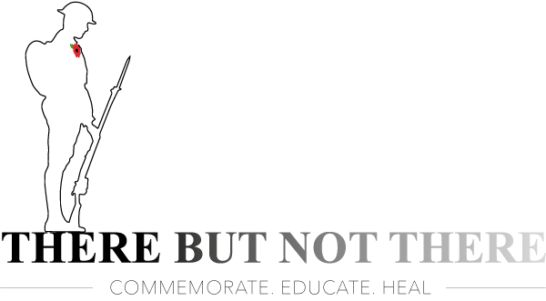there but not there logo black