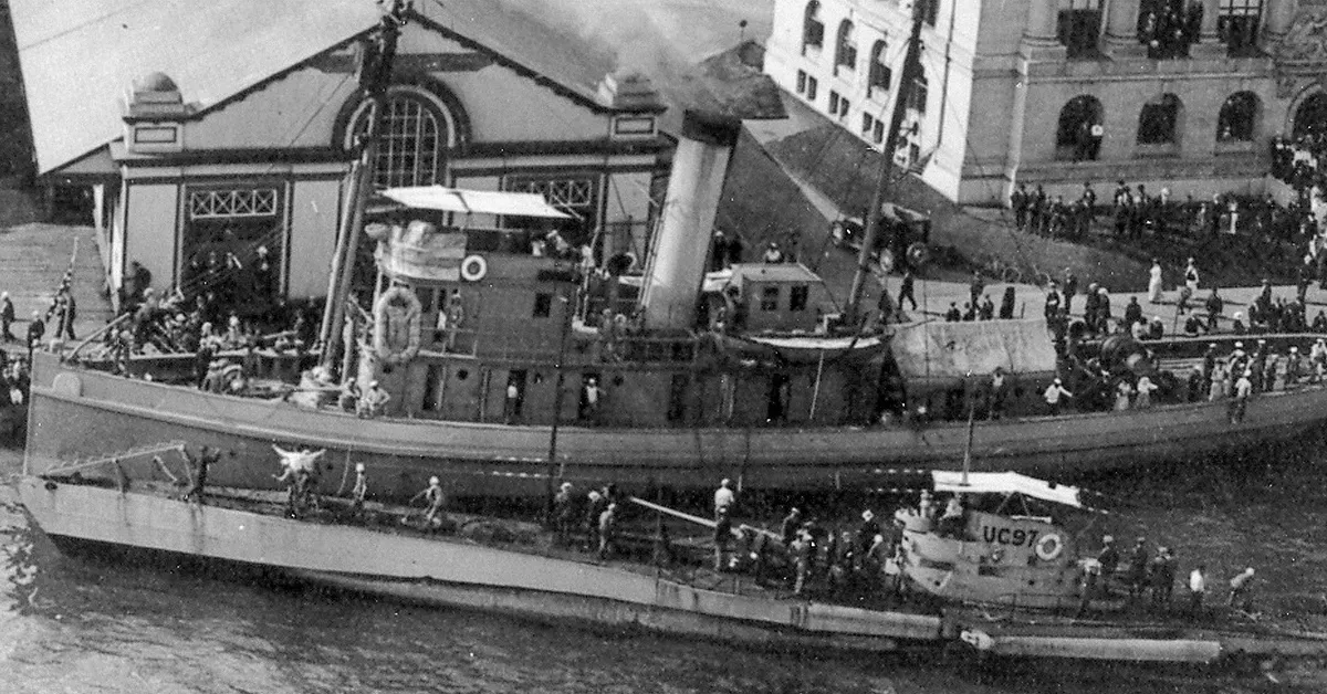 Uboat in Lake Michigan