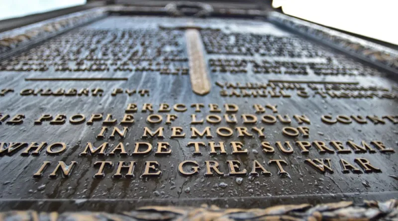 Lodoun County WWI Memorial