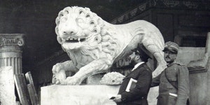 War and Art WWI USA in Italy