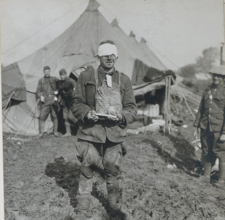 Wounded American Soldier