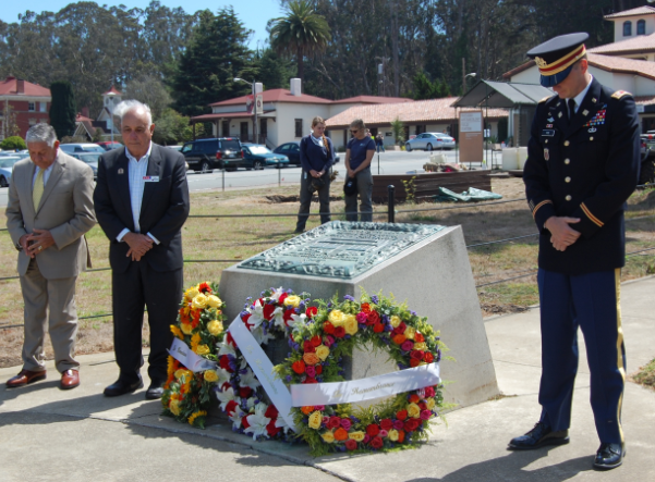 Wreath at Pershing Family Event