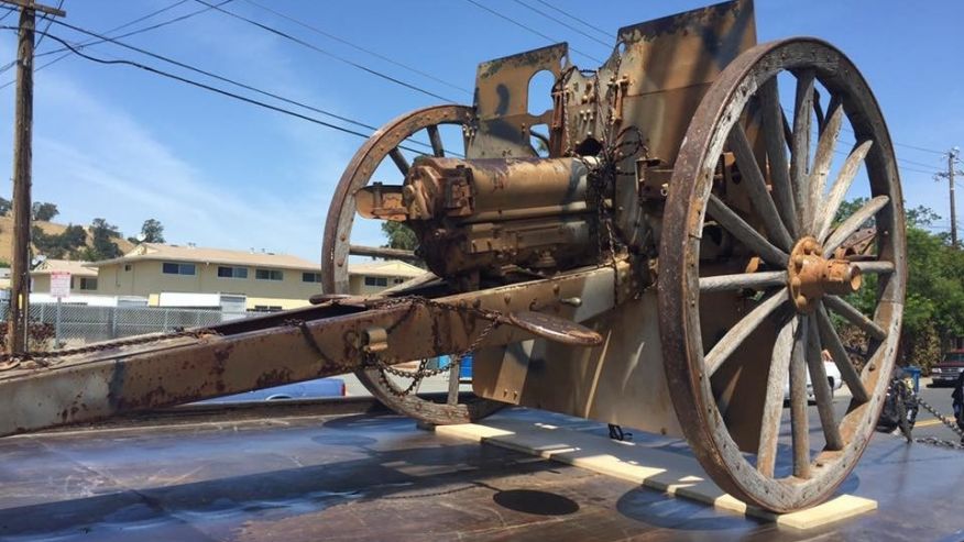 WW1 Cannon