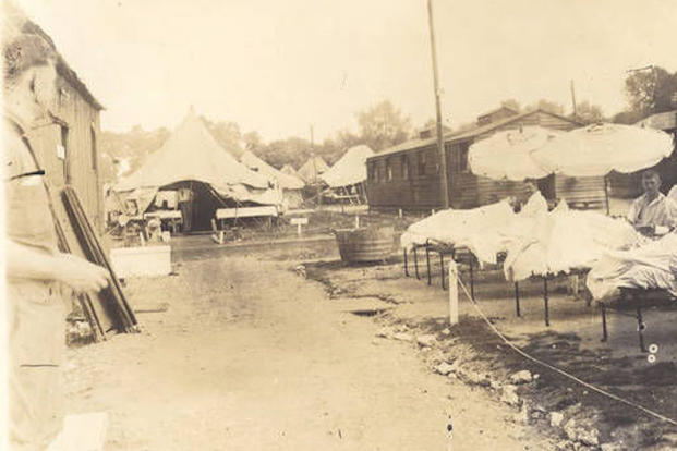 wwi field hospital st louis