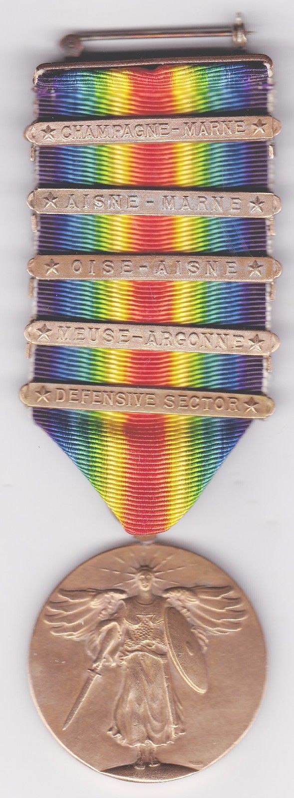 FA Whalen WW 1 Victory Medal
