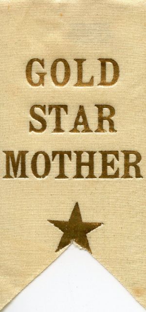 Gold Star Ribbon