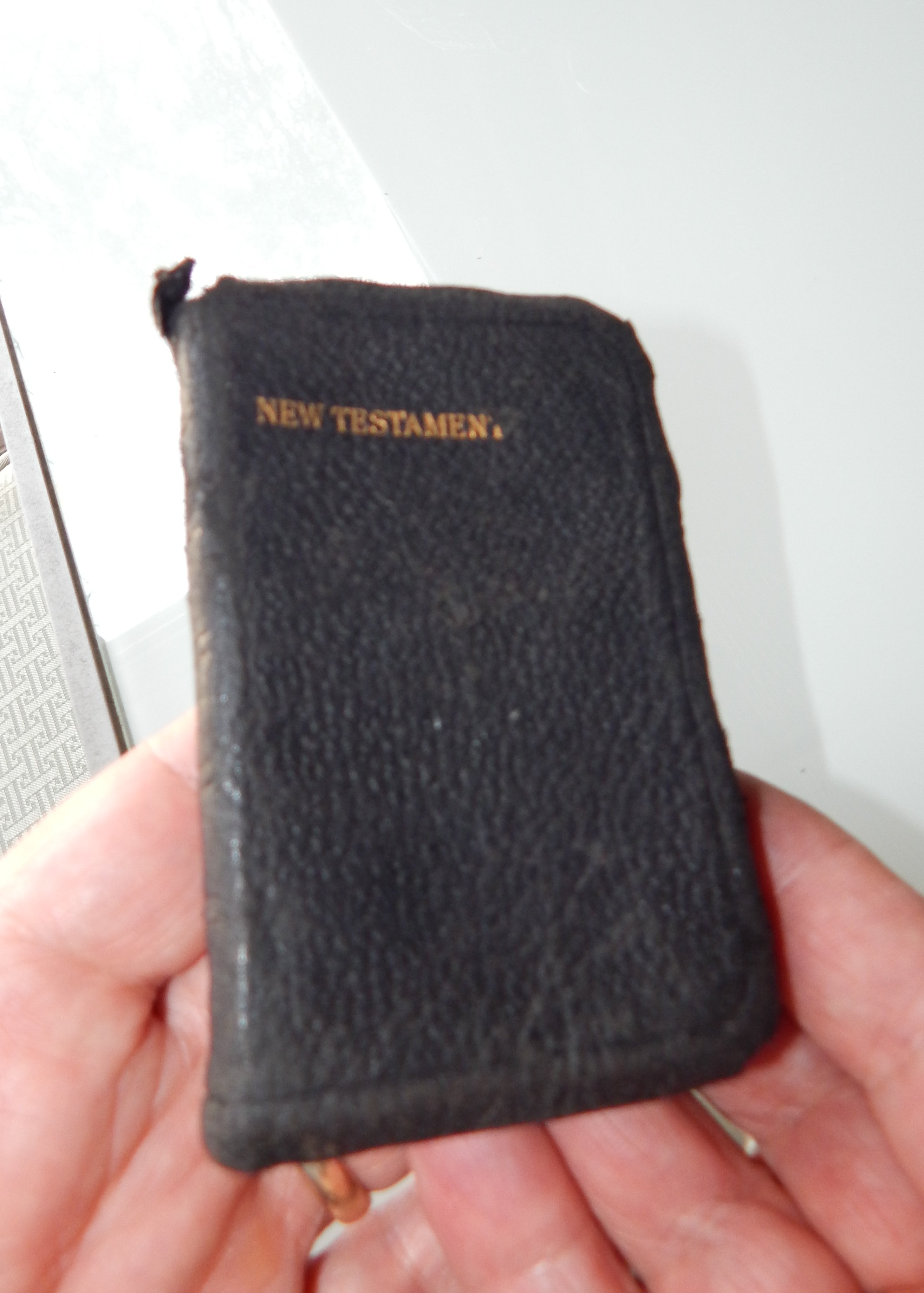 Paul Snyder Pocket Testament DSCN3502