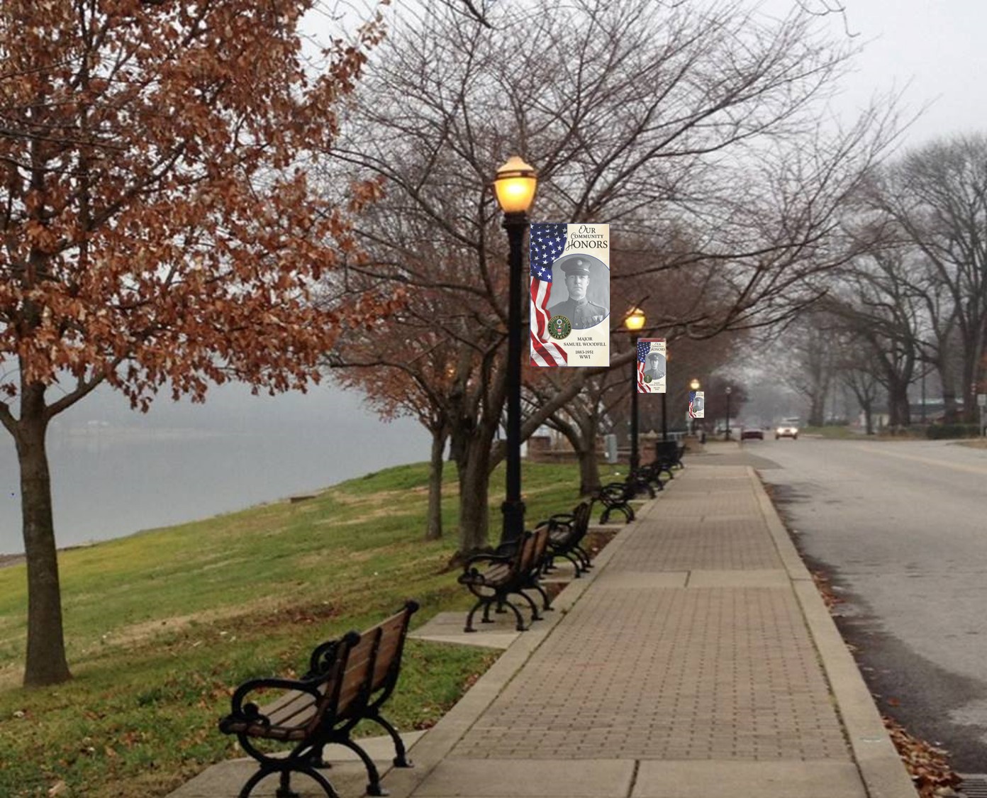 Samuel Woodfill Banner