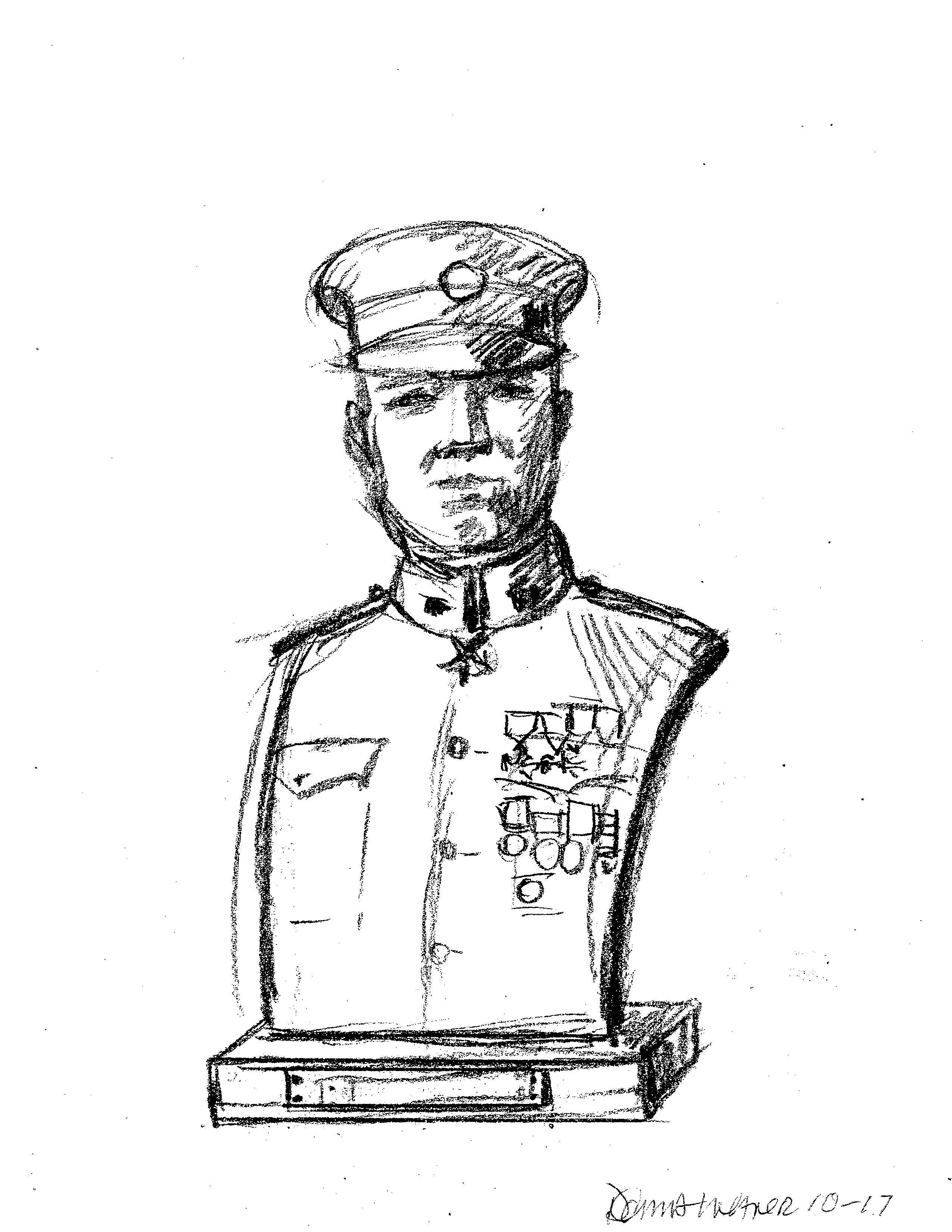Samuel Woodfill Bust