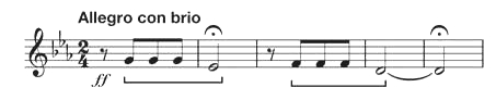 beethoven motif