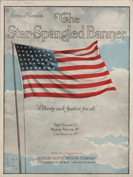 star spangled banner service edition