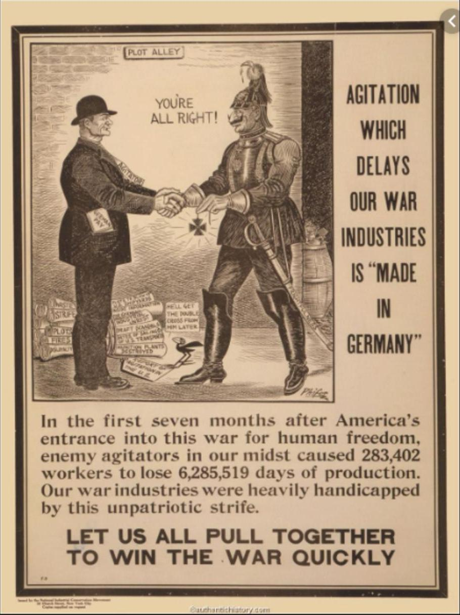 anti German cartoon with beer cans page 001