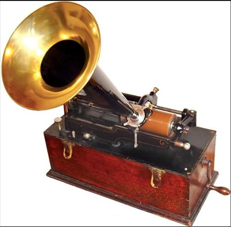 cylinder phonograph