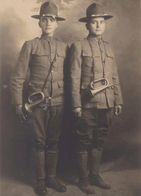 Buglers in the army