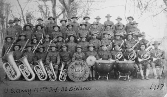 US Army Band 127th Infantry 32nd Division