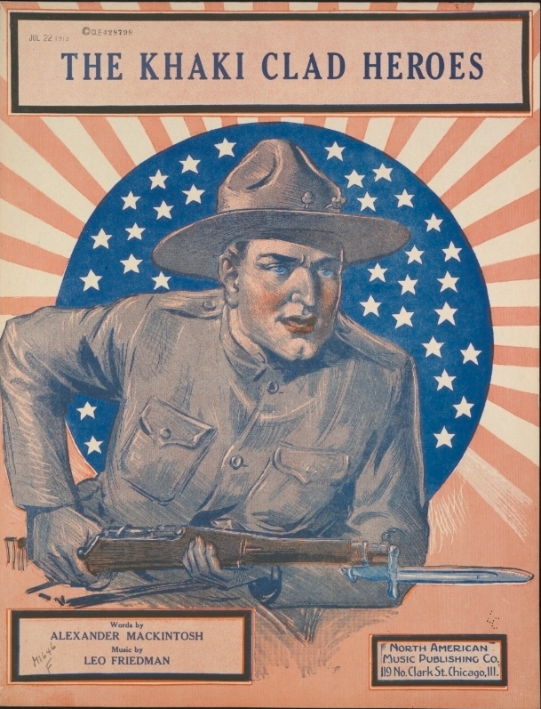 The khaki clad heroes
