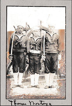 Thomas Montoya (far left)