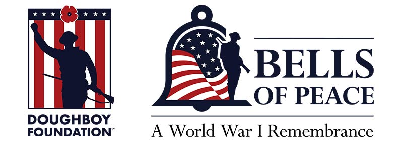 doughboy foundation and bells of peace logos