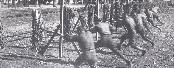 WWI bayonet drill 1919 resized