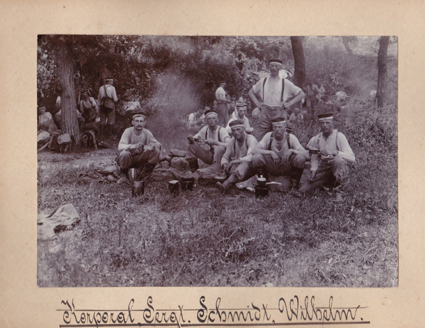 #7, Tsingtau Blog Photo Series: Sergeant Wilhelm Schmidt's Squad, by Mark Facknitz