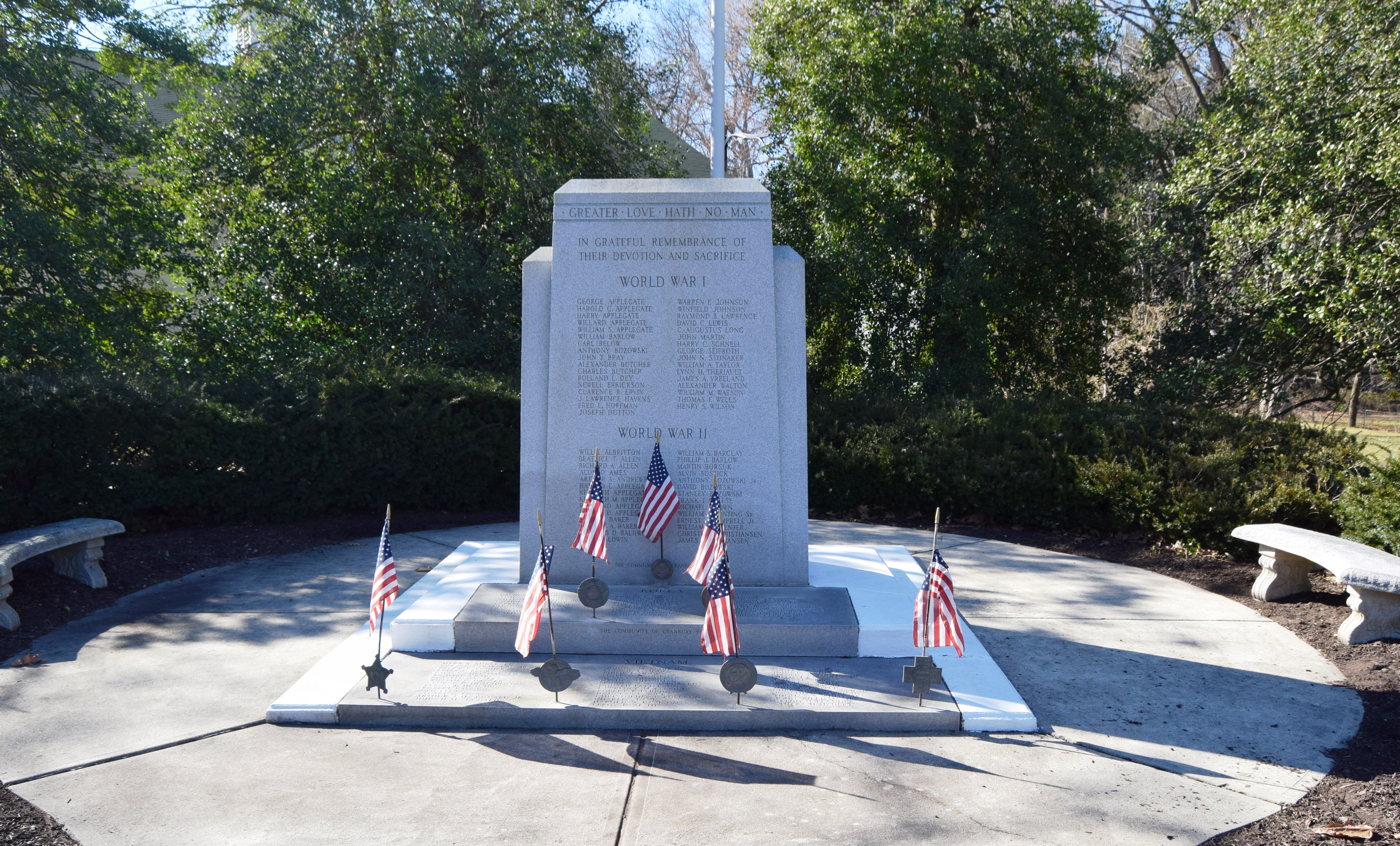 Zoom on the image : WWI Monument - Cranbury