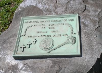 Zoom on the image : WWI Memorial - Bound Brook