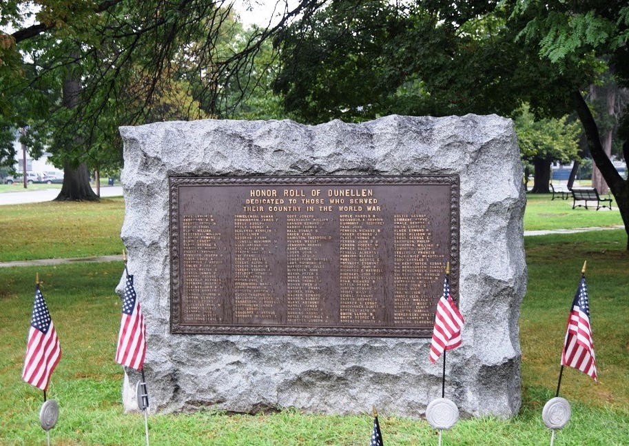 Zoom on the image : WWI Honor Roll - Dunellen
