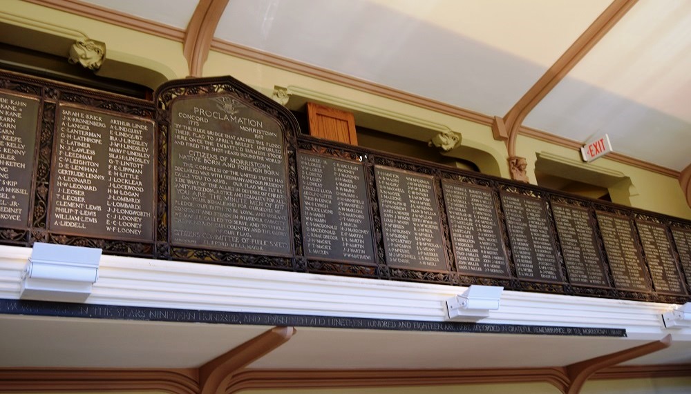 Zoom on the image : WWI Honor Roll - Morristown