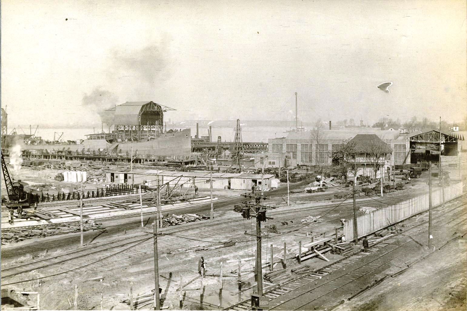 Zoom on the image : Pennsylvania Shipbuilding Company - Gloucester City
