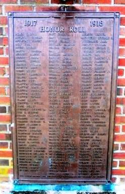 Zoom on the image : WWI Memorial Honor Roll - Point Pleasant