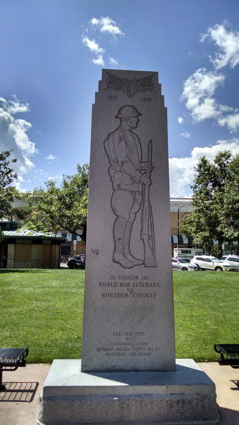 Zoom on the image : WWI Memorial- Boulder County Courthouse 