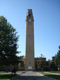 Zoom on the image : WWI Memorial Clock Tower - University of Detroit