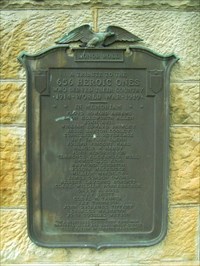 Zoom on the image : Livingston County WWI Honor Roll 