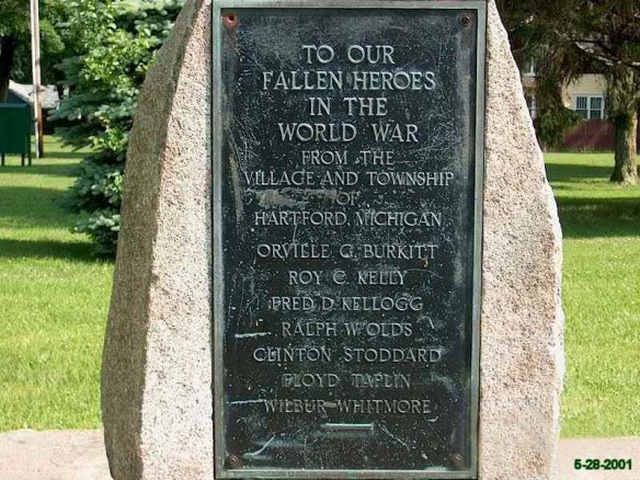 Zoom on the image : Hartford Ely Park WW1 Memorial