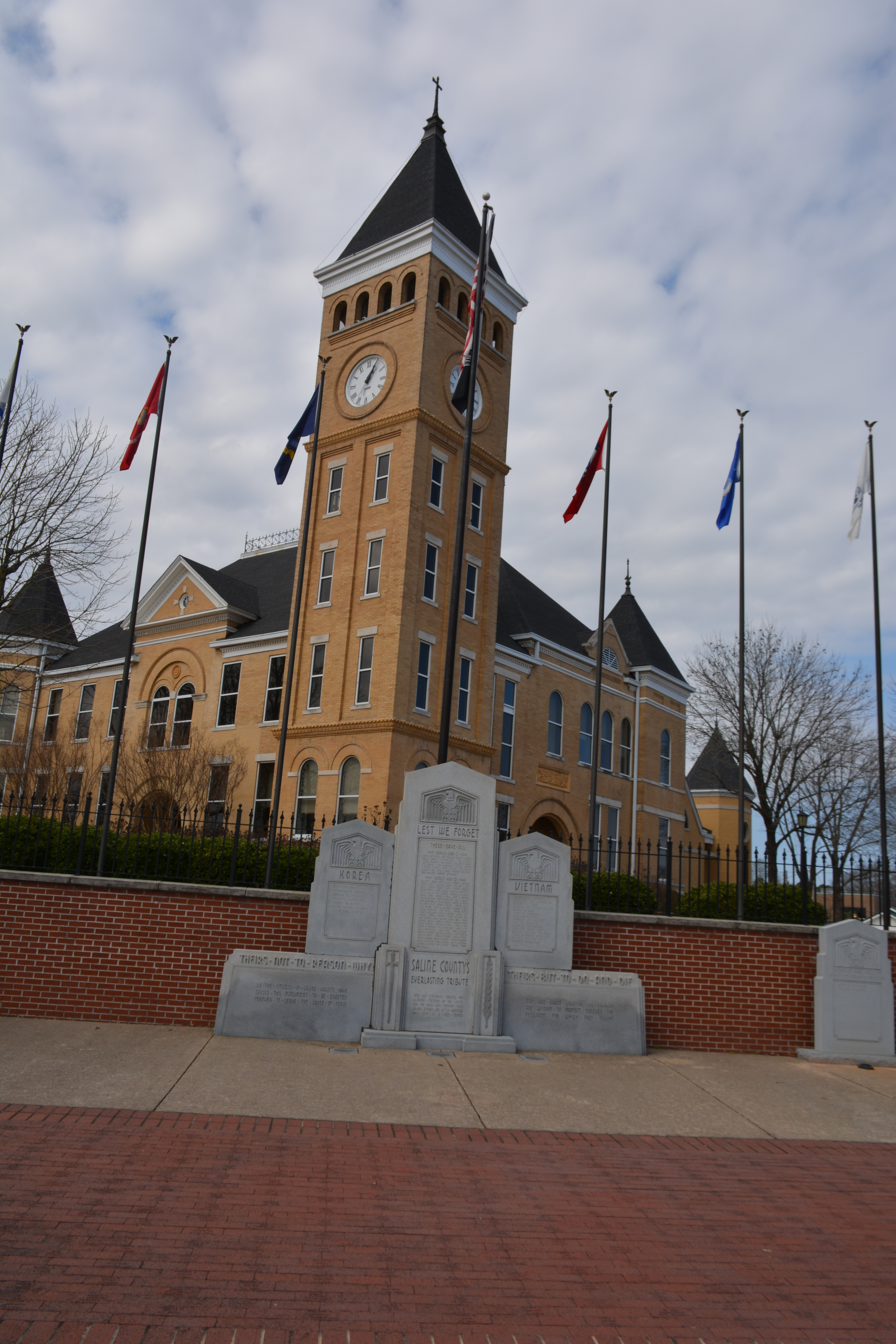 Zoom on the image : Saline County Courthouse