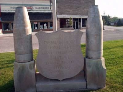 Zoom on the image : Greene County All Services War Memorial
