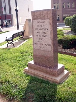 Zoom on the image : Grant County AMVETS Veterans Memorial