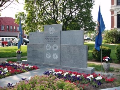 Zoom on the image : Johnson County War Memorial Honor Rolls