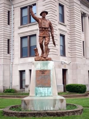 Zoom on the image : Owen County "Spirit of the American Doughboy" Monument