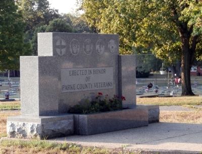 Zoom on the image : Parke County Veterans Memorial