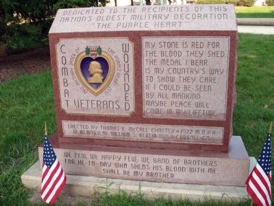 Zoom on the image : Lafayette Purple Heart Memorial