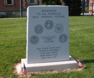 Zoom on the image : Randolph County All Veterans Memorial