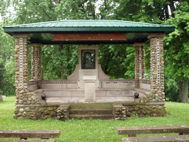 Zoom on the image : Riverside Cemetery Soldiers Memorial Pavilion