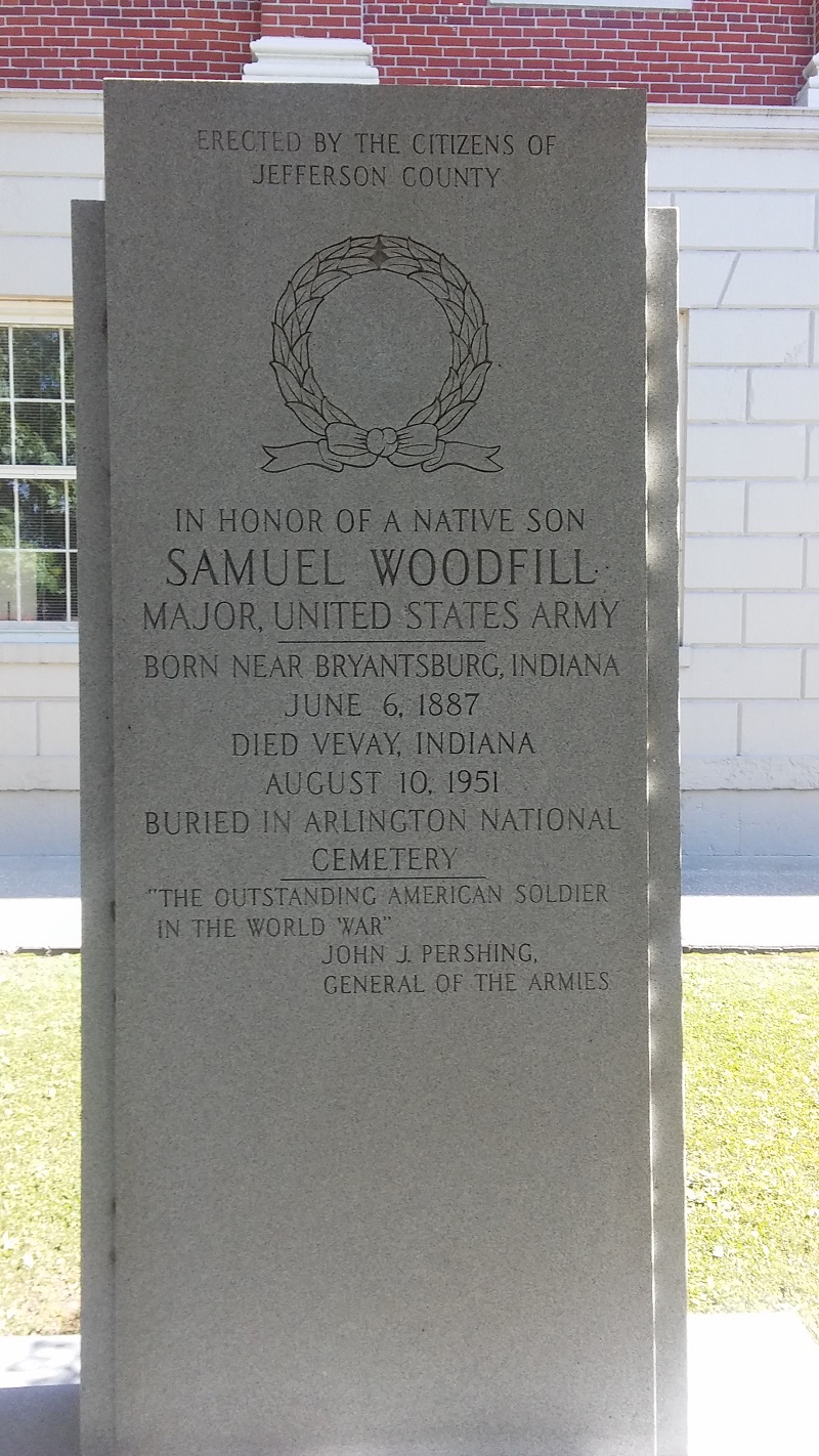 Zoom on the image : Samuel Woodfill Memorial