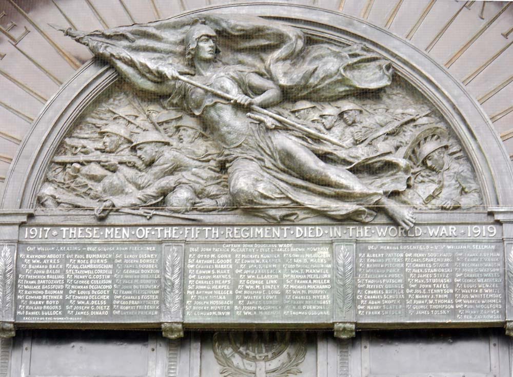 Zoom on the image : 5th Regiment Armory WWI Memorial