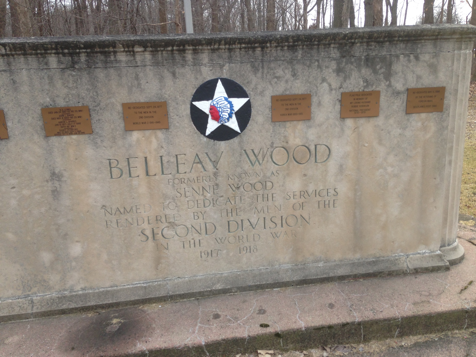 Zoom on the image : Belleau Wood Monument