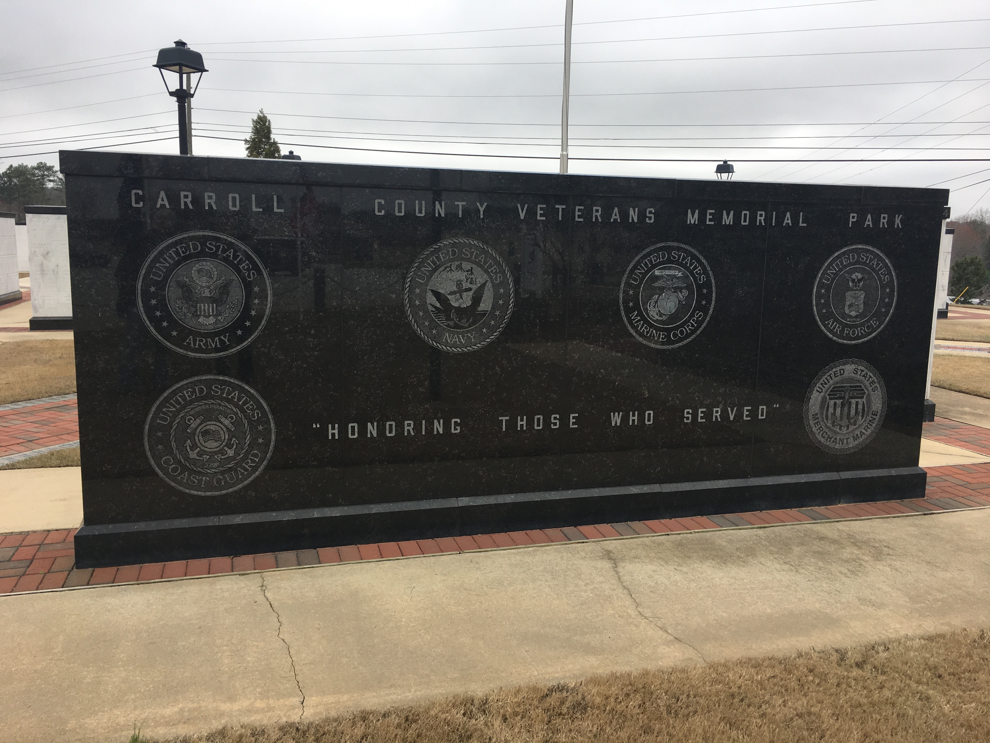 Zoom on the image : Carroll Co. Veterans Memorial Park - Carrollton
