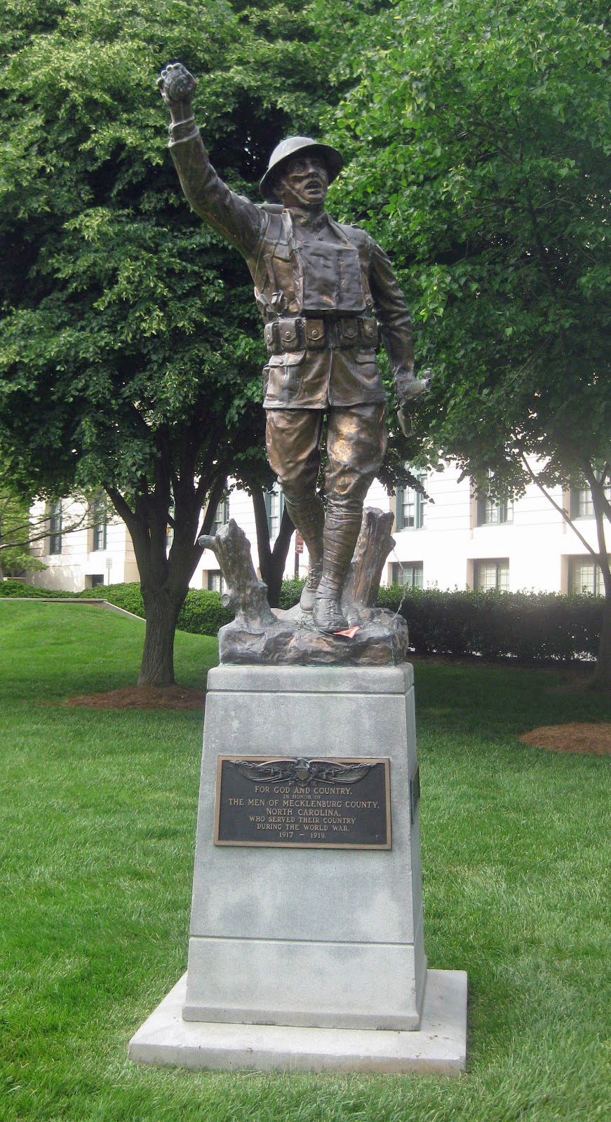 Zoom on the image : Spirit of the American Doughboy -- Charlotte